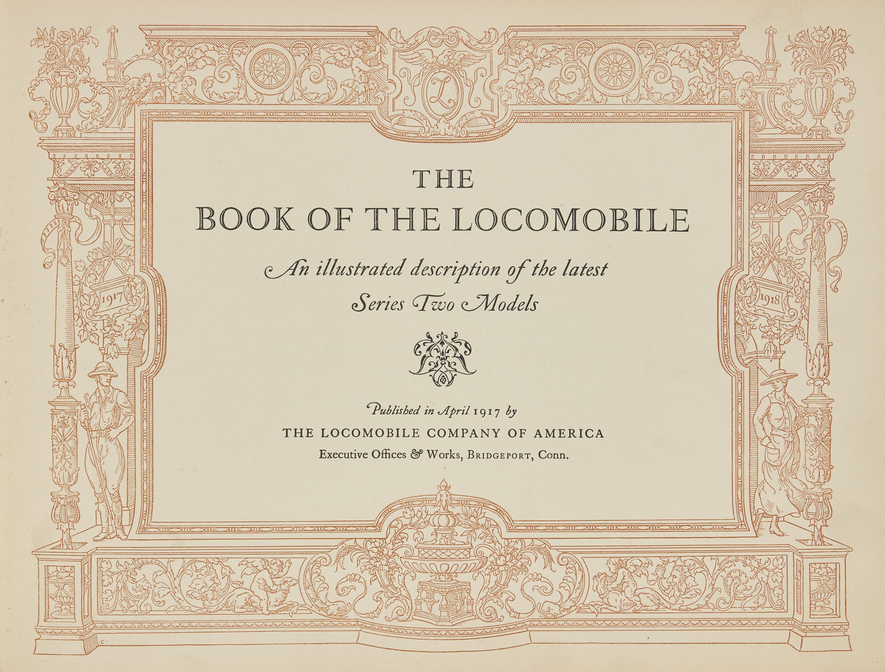 [Automobilia] Pair of titles on the early automobile, and four pieces of automobile ephemera