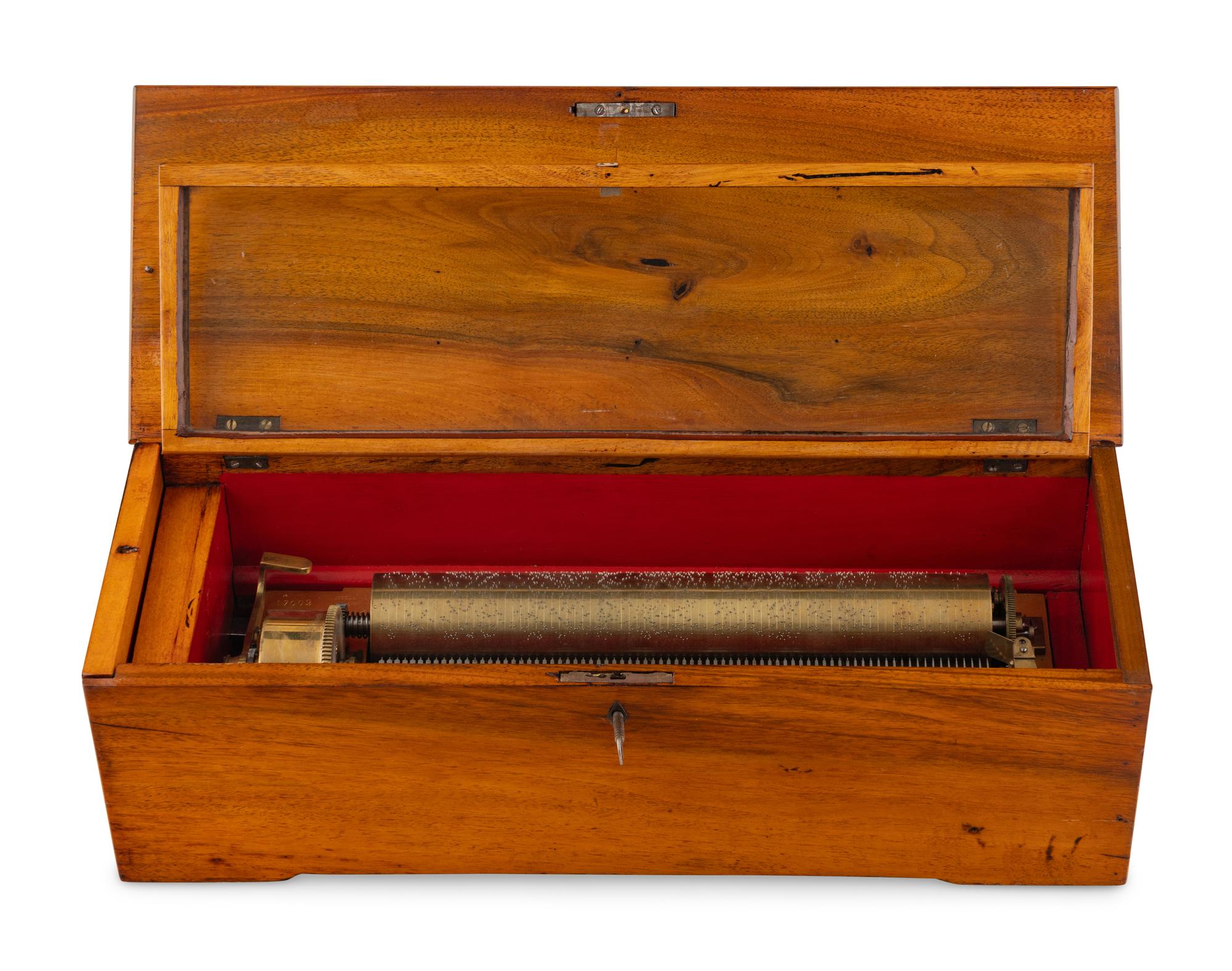 An Eight Air Musical Box by L'Epee made for Nicole