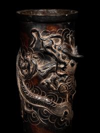 Three Japanese Bronze Vases