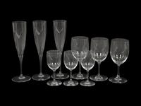 A Group of Baccarat Stemware