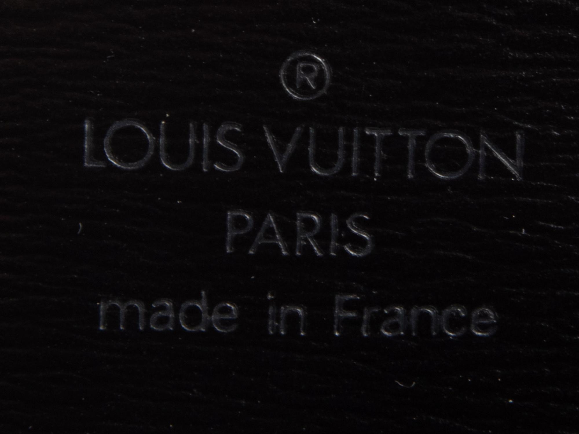 Louis Vuitton Black Epi Leather Cluny Bag