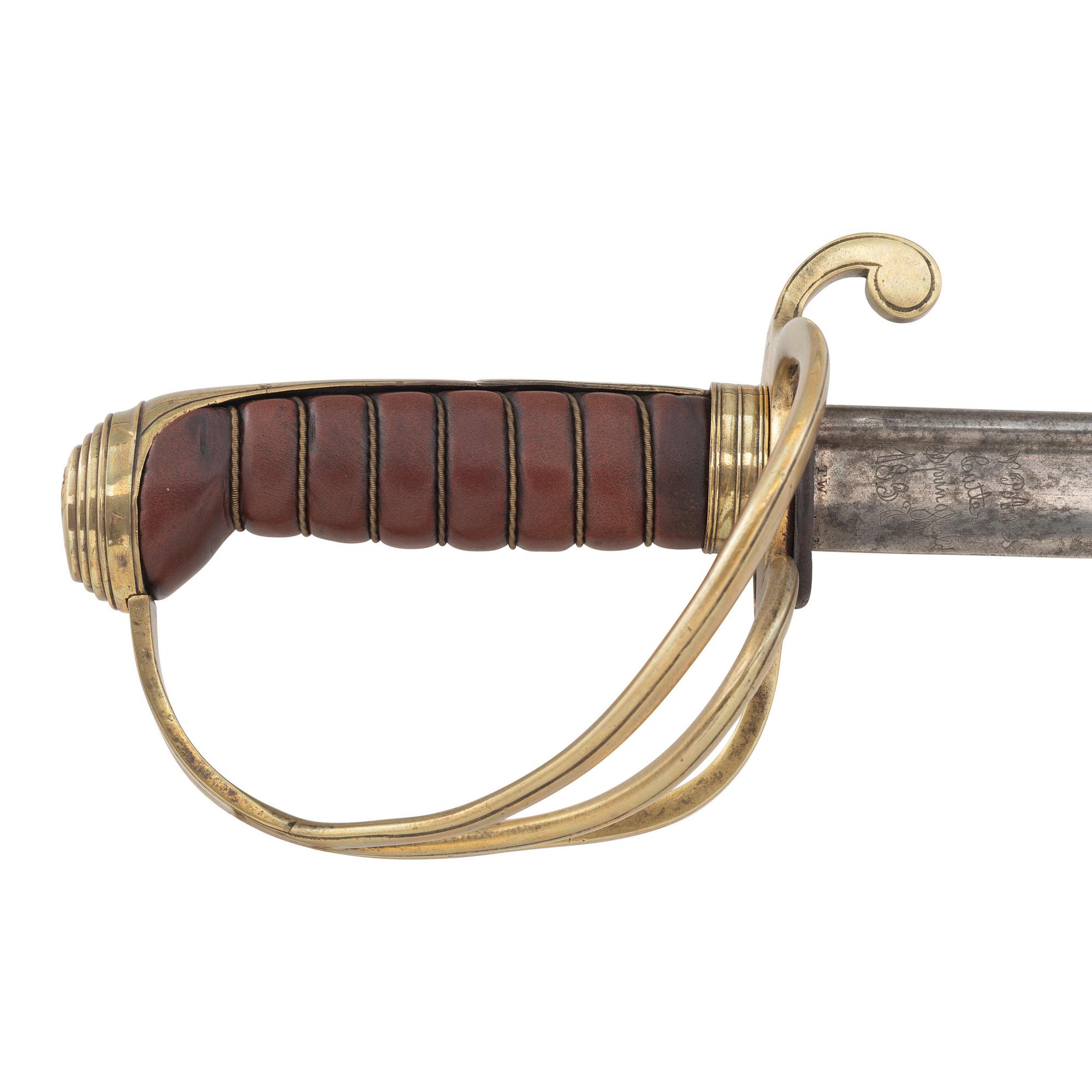 US Model 1833 Dragoon Saber