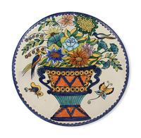 A Large Mexican Pottery Charger
