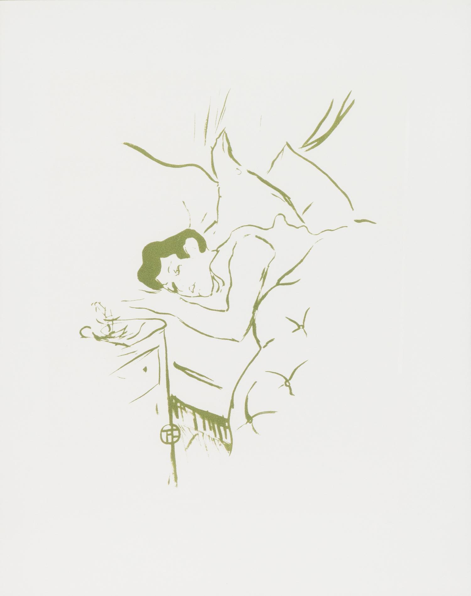 Henri de Toulouse-Lautrec, (French, 1864-1901), Ta Bouche, 1893