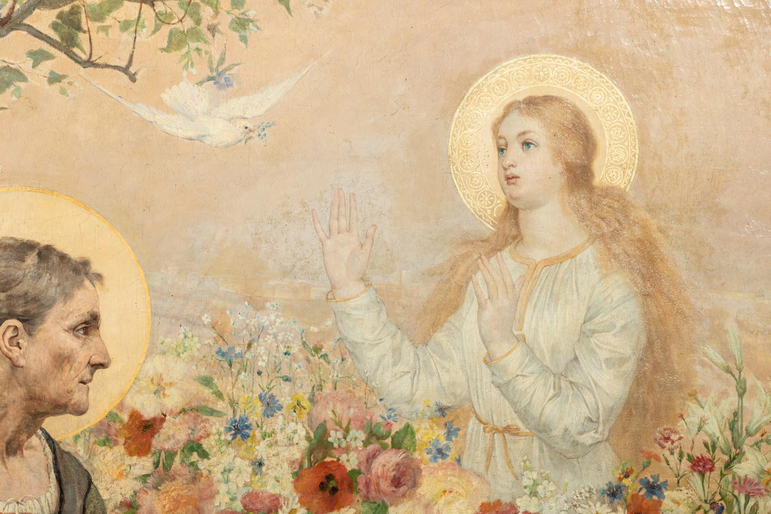 Visitation in the Garden , 1882
