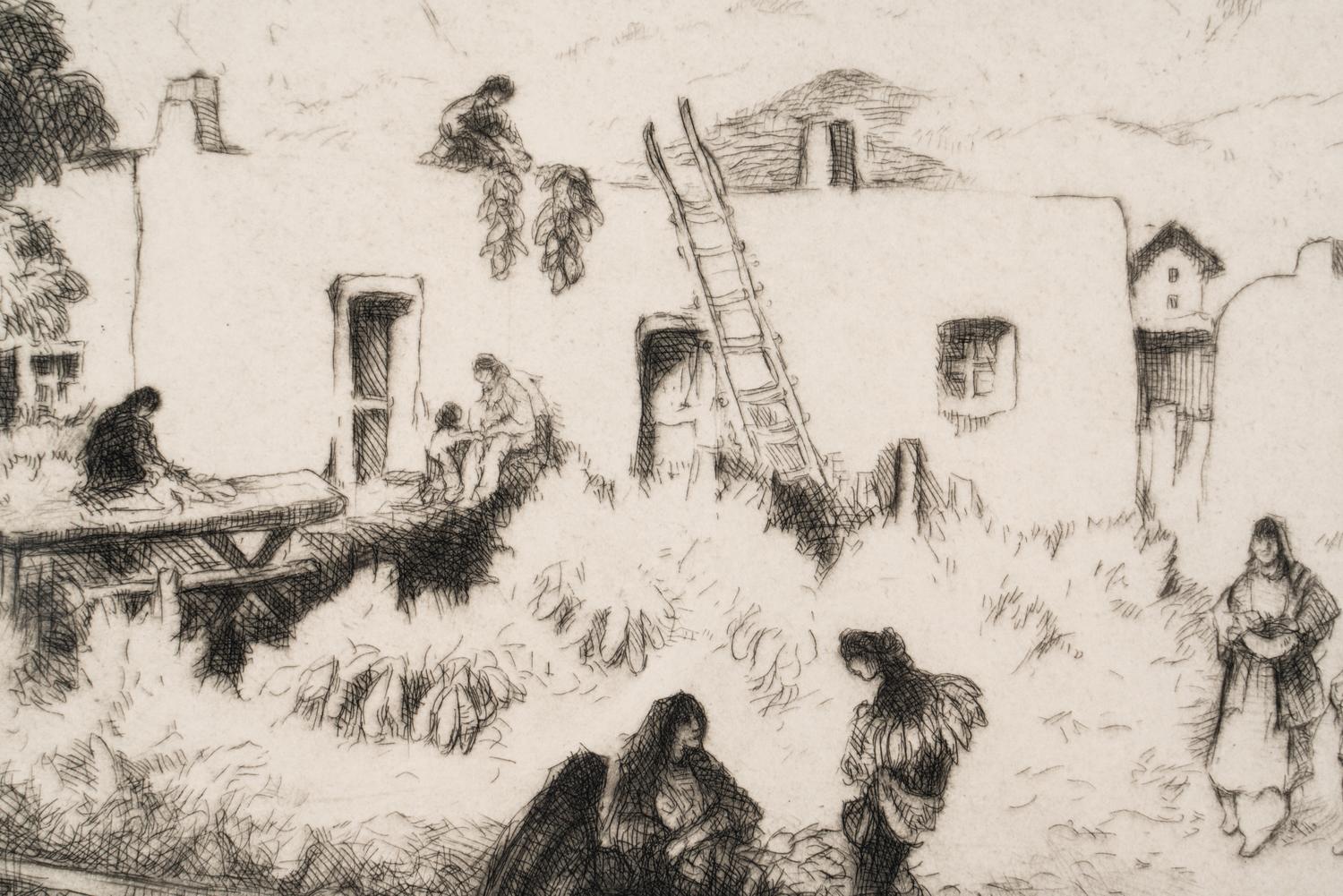 Corn Husking Time, edition 46/50