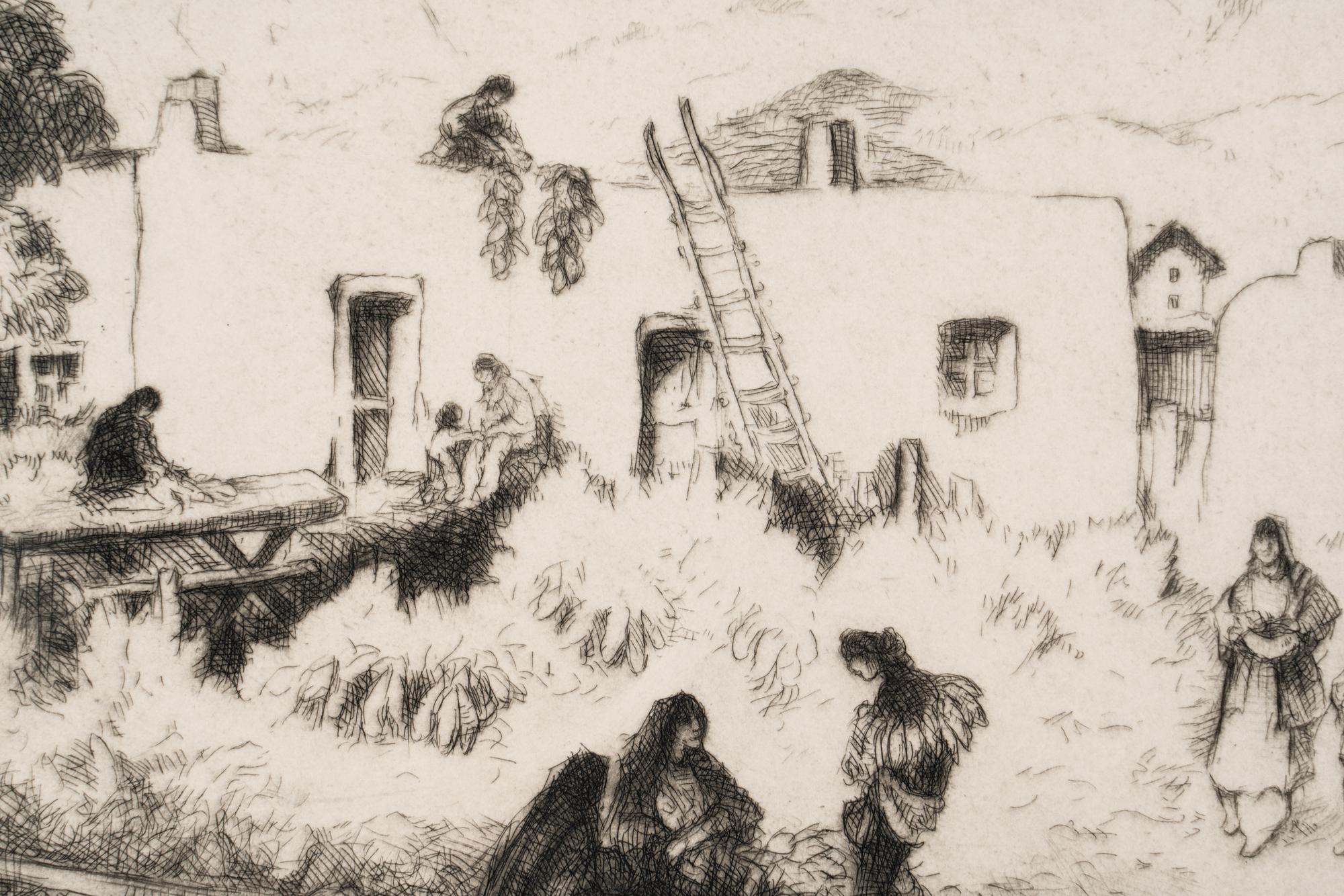 Corn Husking Time, edition 46/50