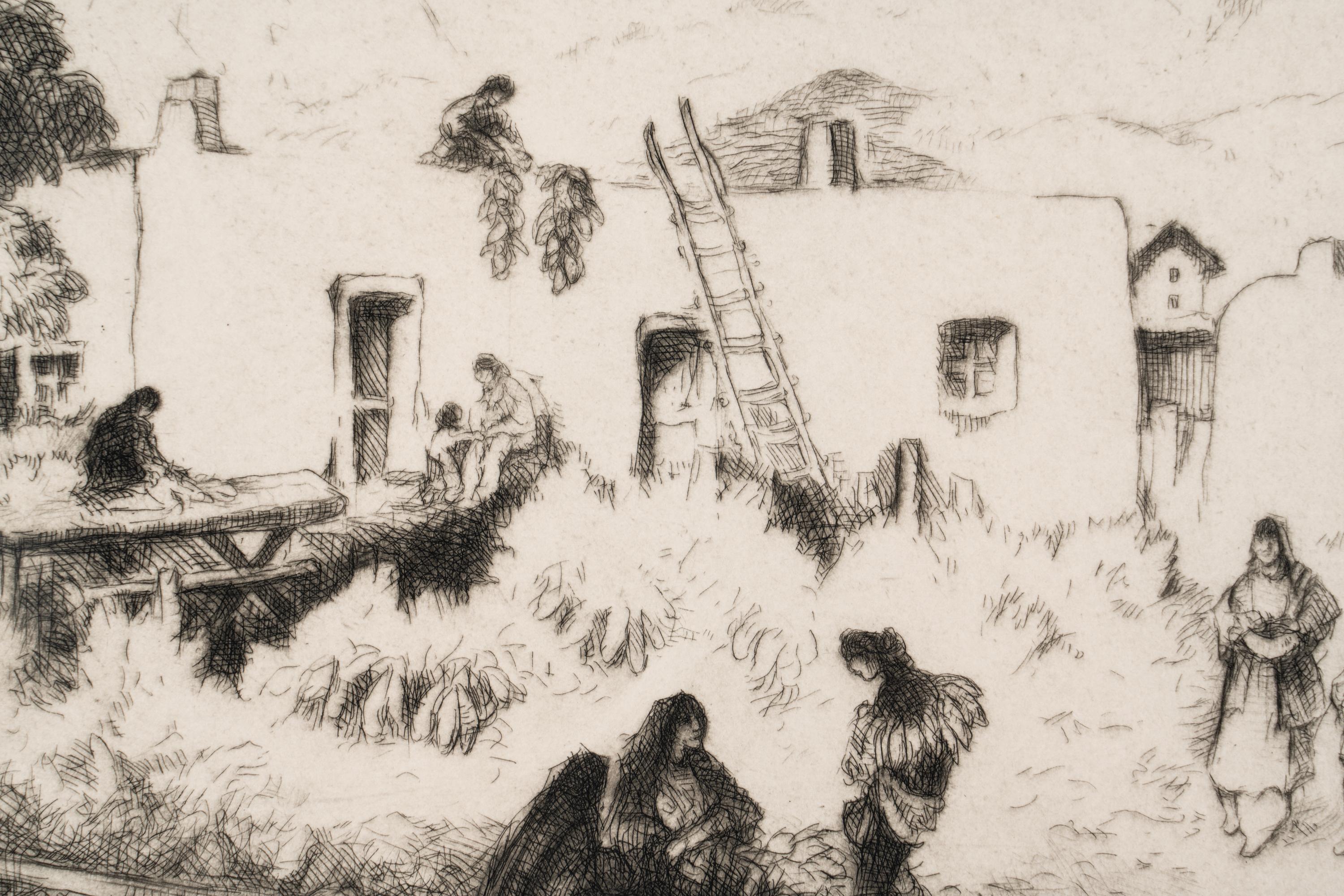 Corn Husking Time, edition 46/50