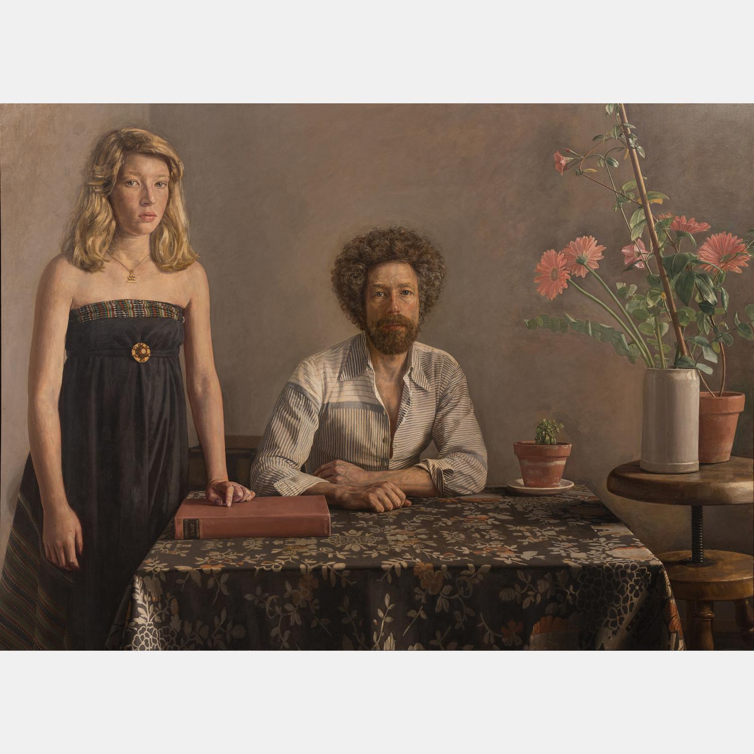 Self Portrait with Daughter, 1980