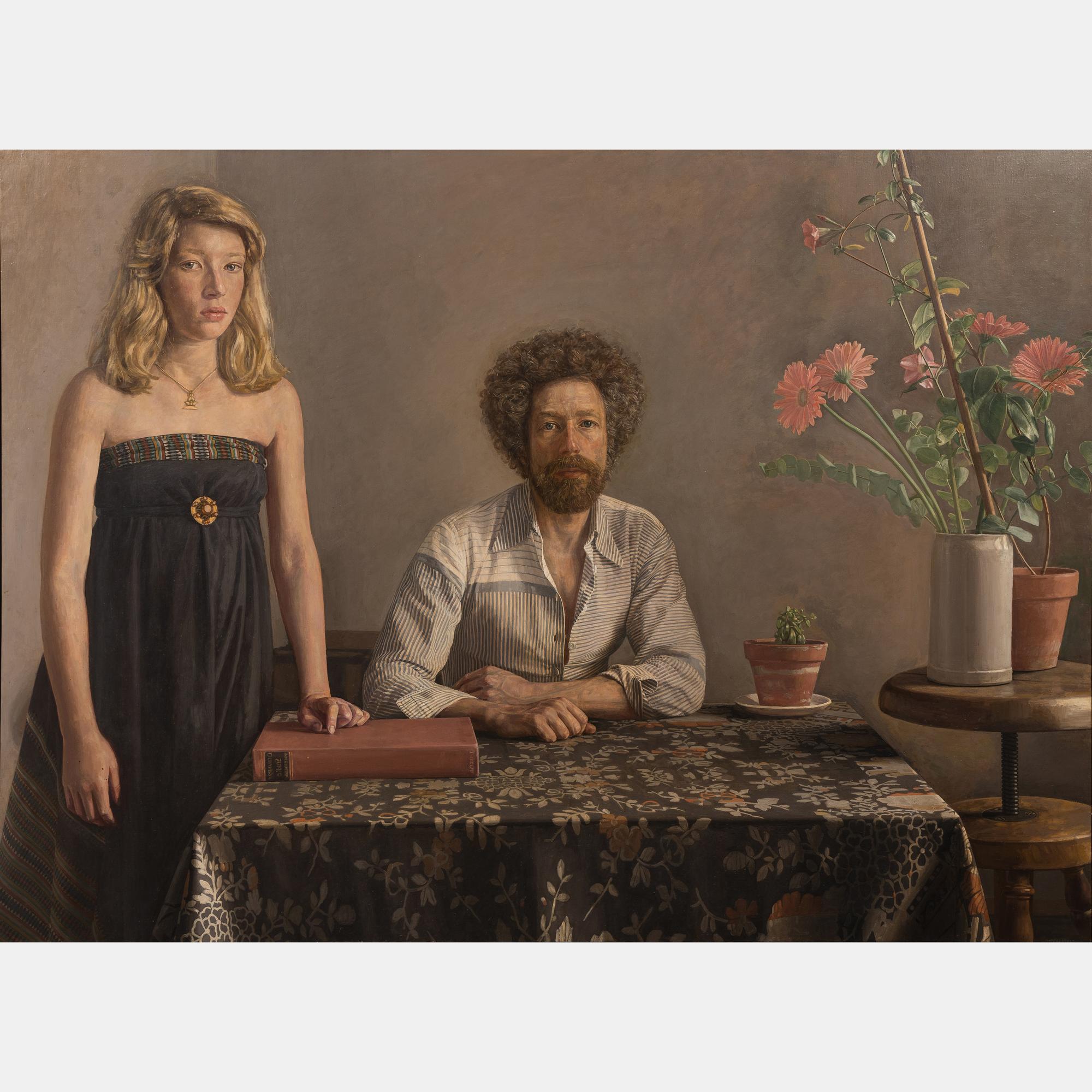 Self Portrait with Daughter, 1980