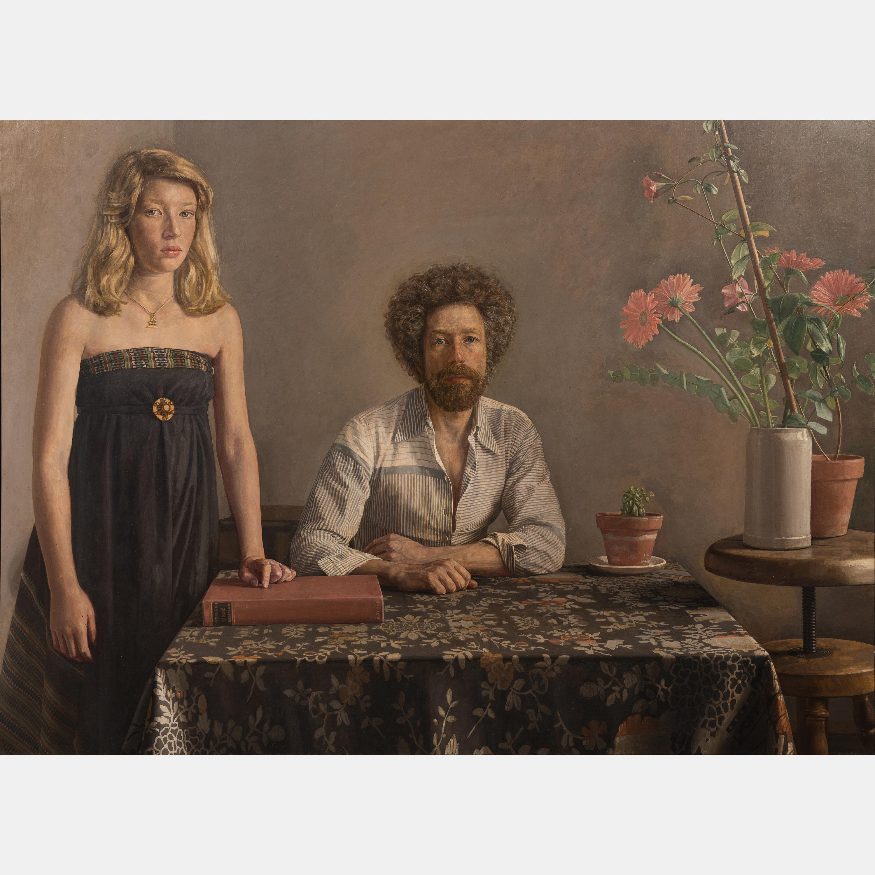 Self Portrait with Daughter, 1980