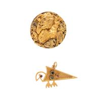 COLLECTION OF YELLOW GOLD JEWELRY
