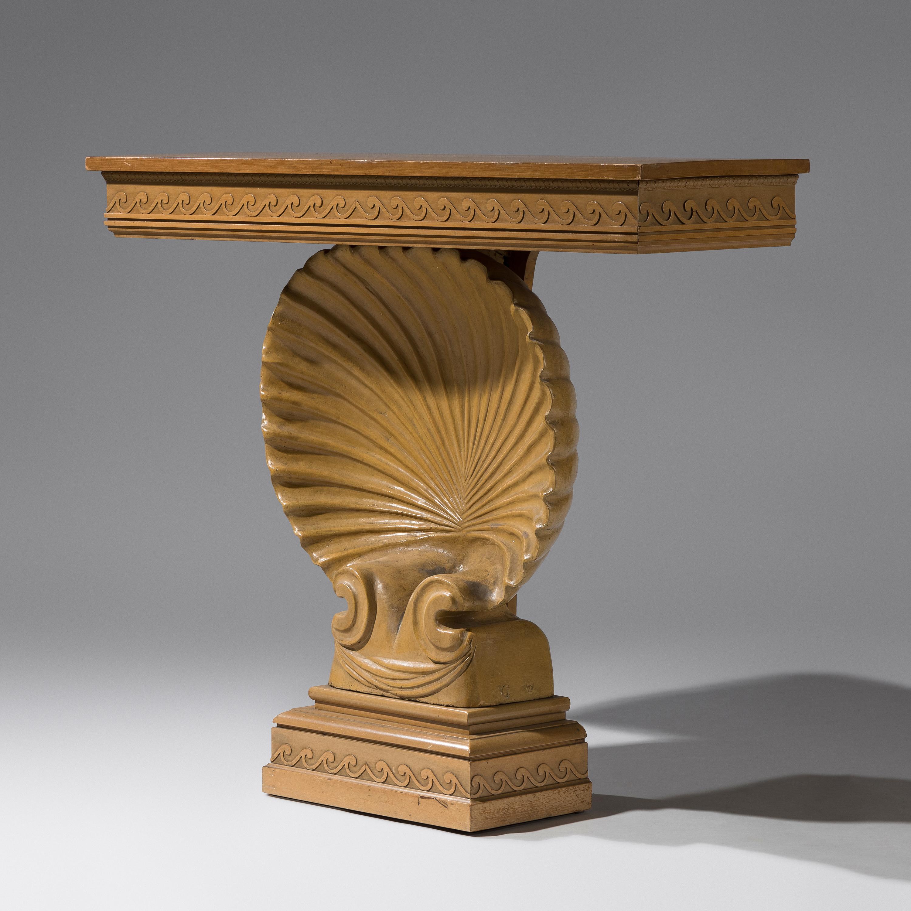Shell console table for Dunbar