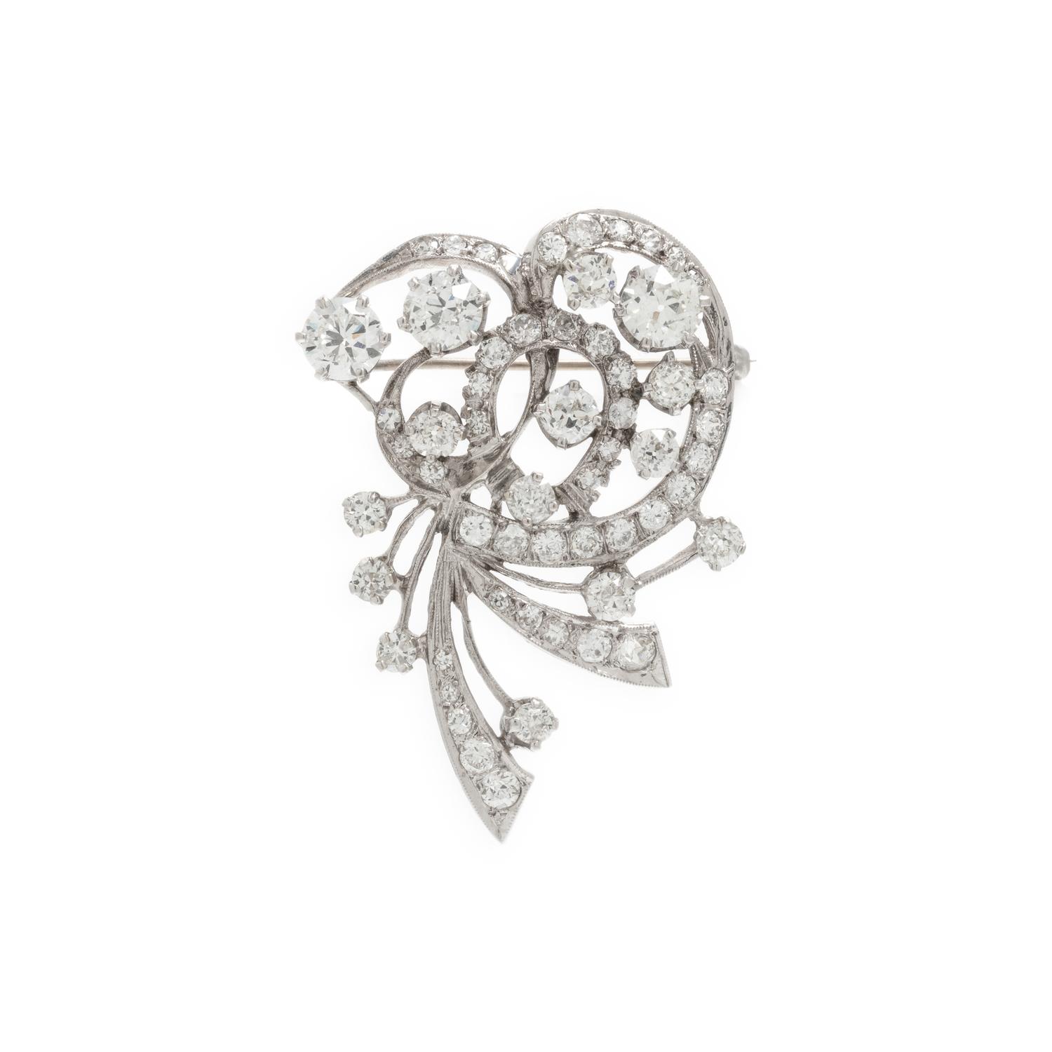 DIAMOND BROOCH