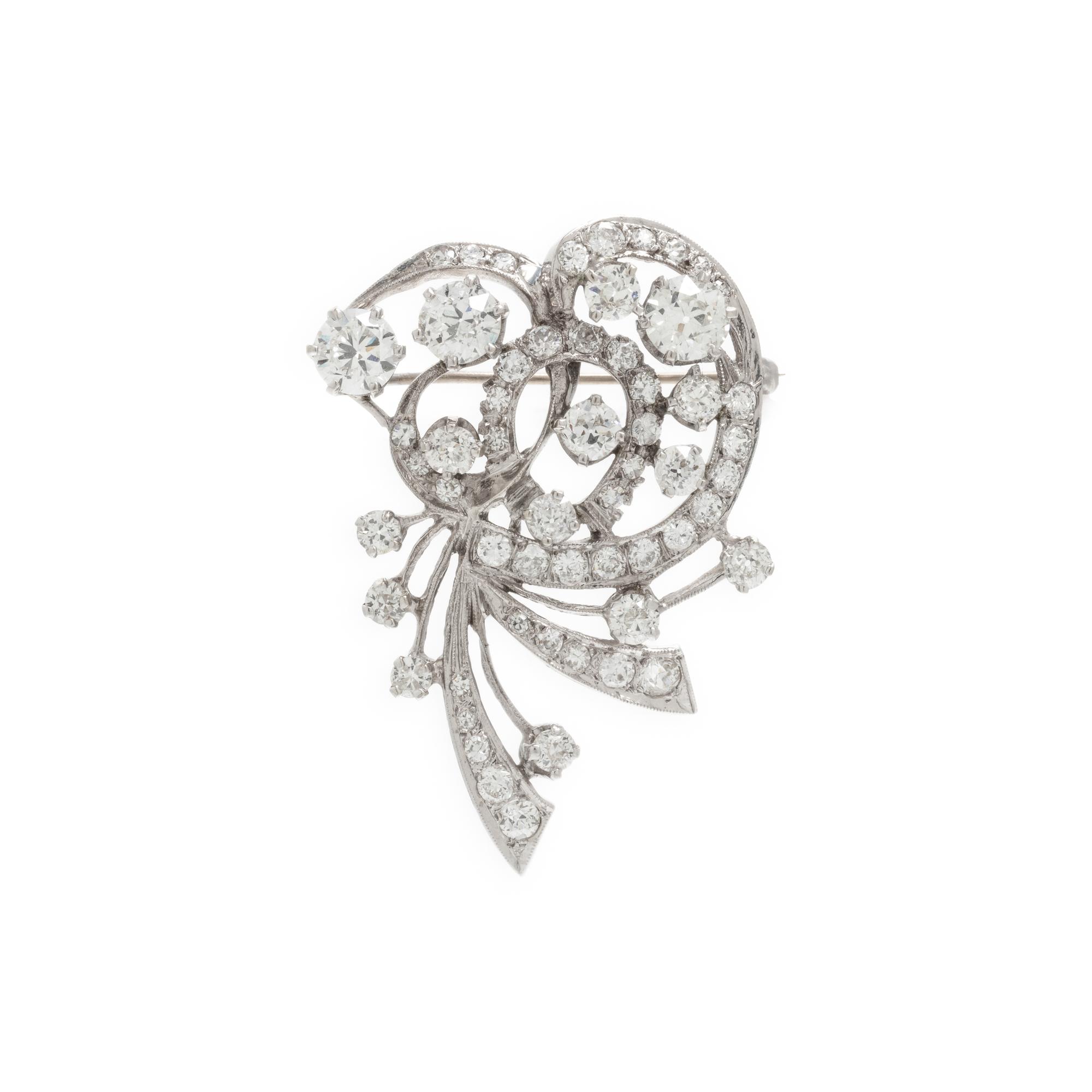 DIAMOND BROOCH