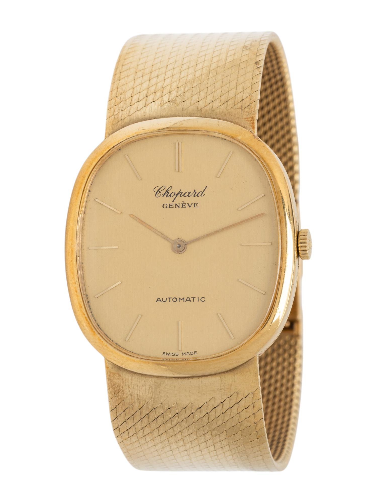 CHOPARD, YELLOW GOLD WATCH