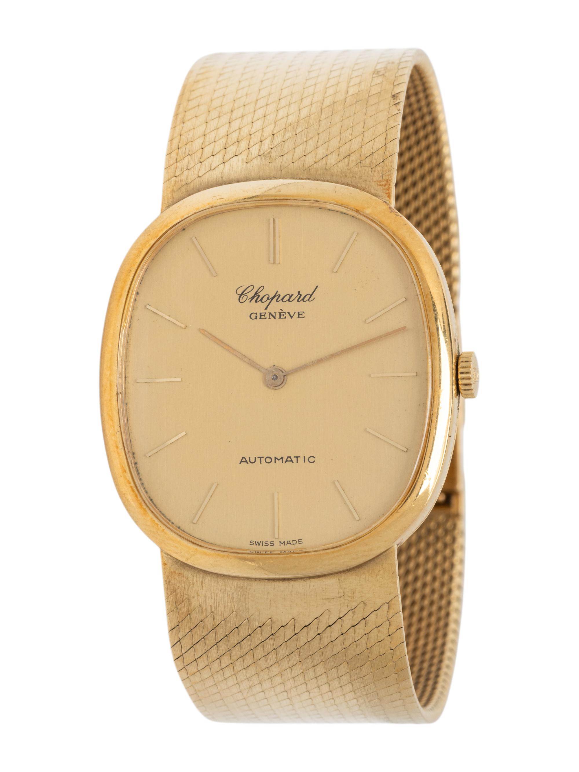 CHOPARD, YELLOW GOLD WATCH