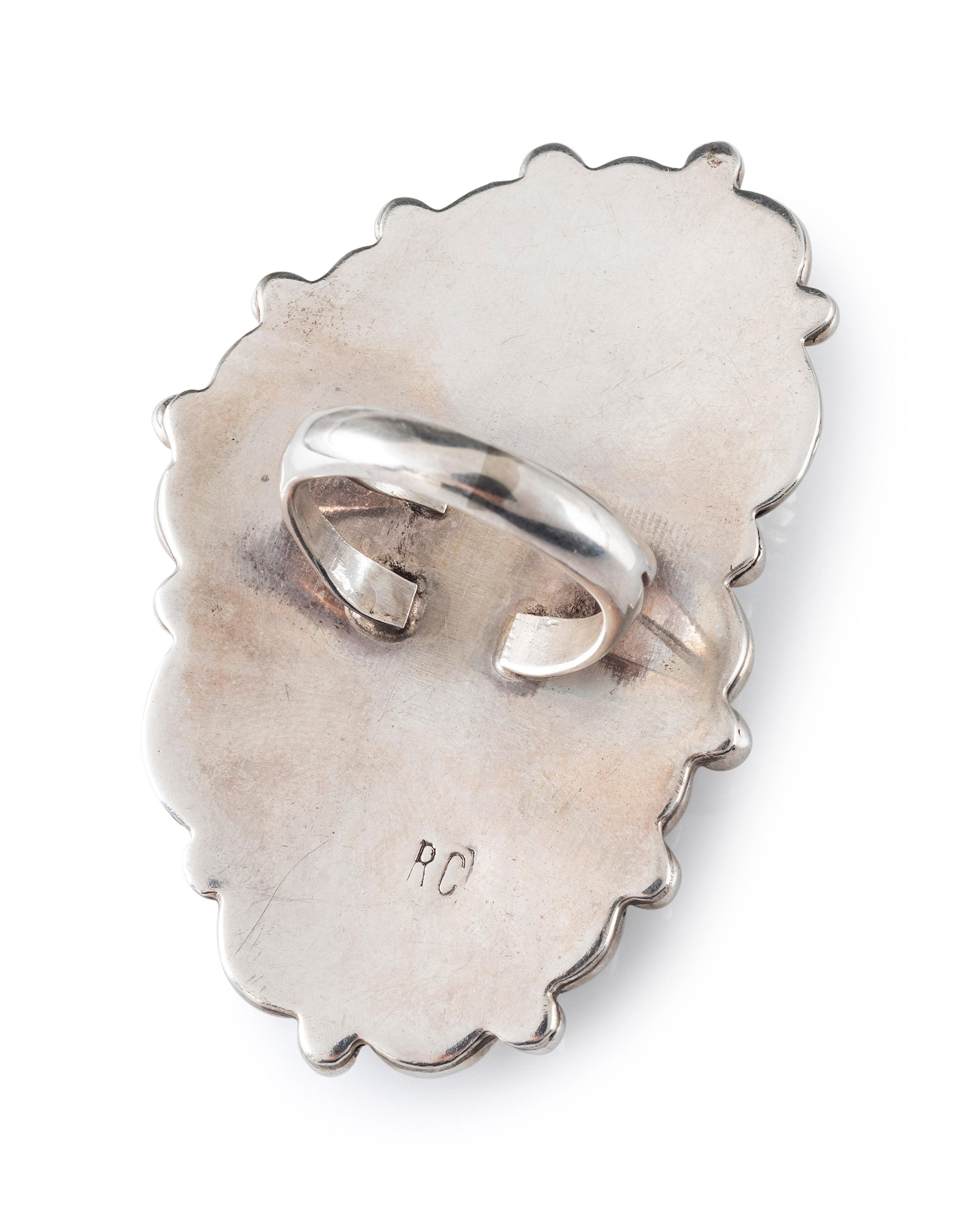 Collection of Navajo and Zuni Brooches and Rings
