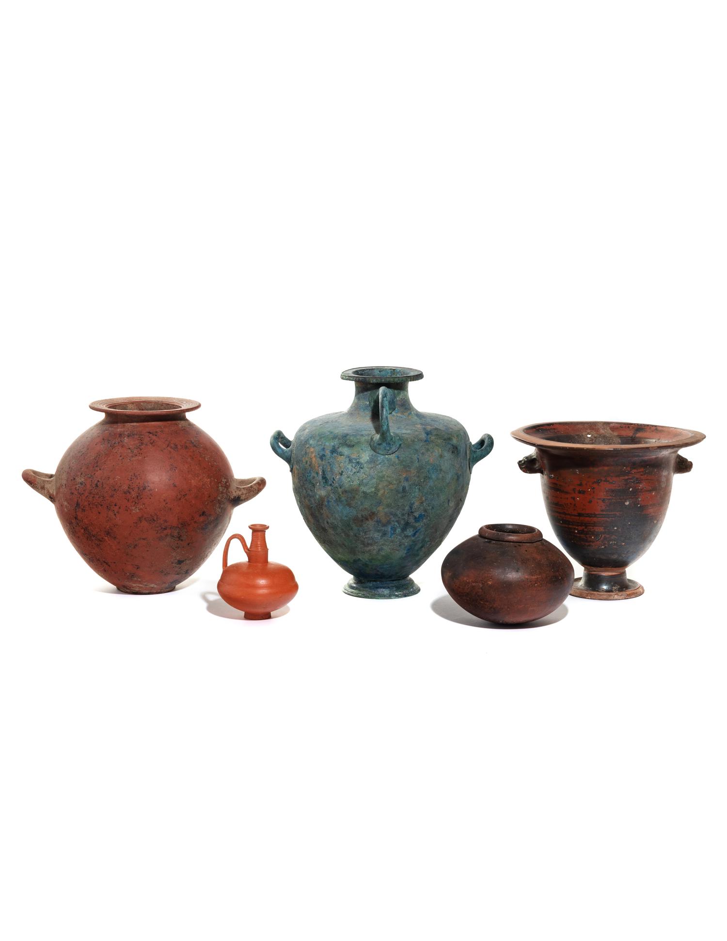 A Group of Graeco-Roman Pottery Vessels