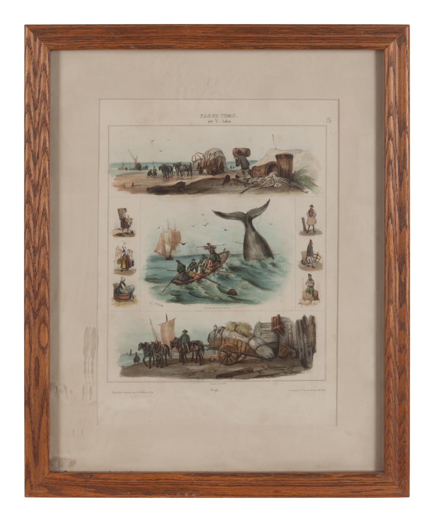 Seventeen French Lithographs