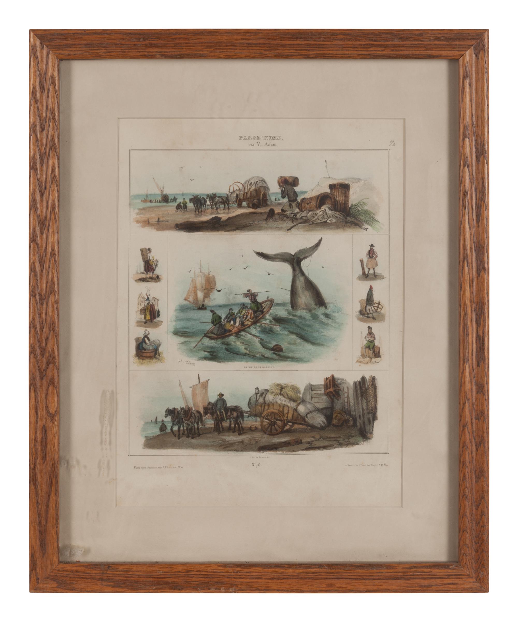 Seventeen French Lithographs
