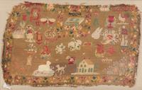 A Vermont Needlework Footstool Sampler