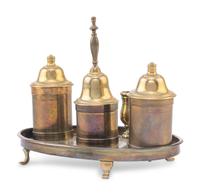 Two Brass Desk Articles