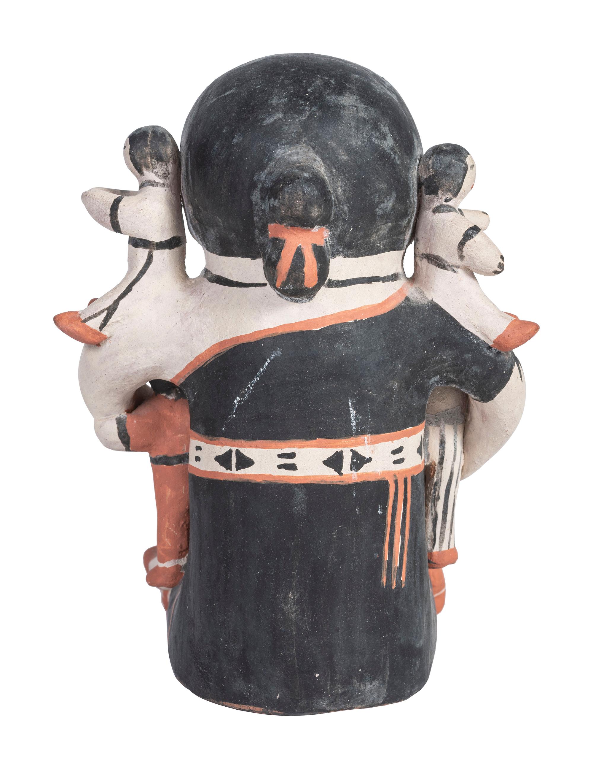 Pottery Storyteller, with Ten Children