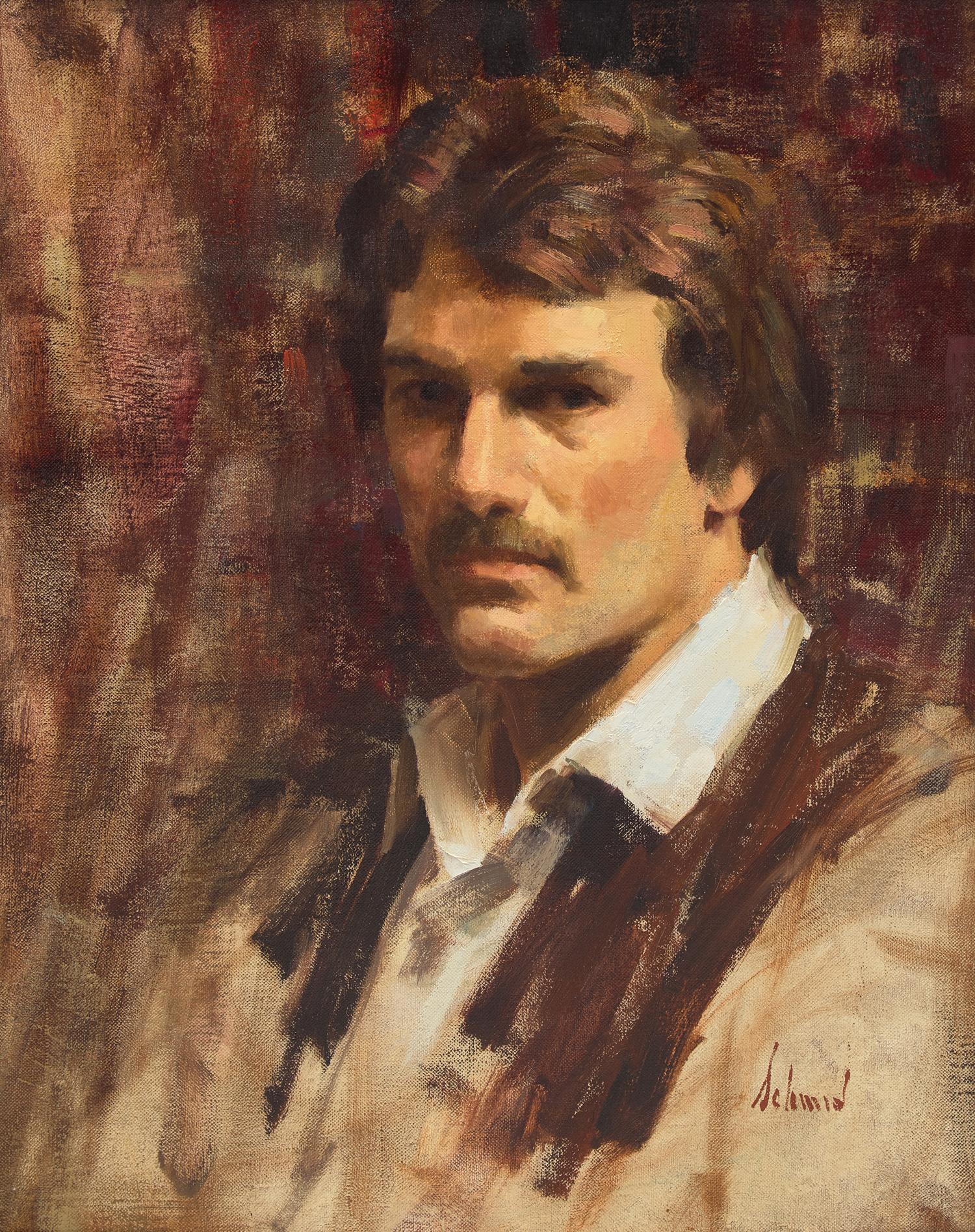 Richard Alan Schmid (American, 1934–2021) — Portrait of David Dickenson , 1977
