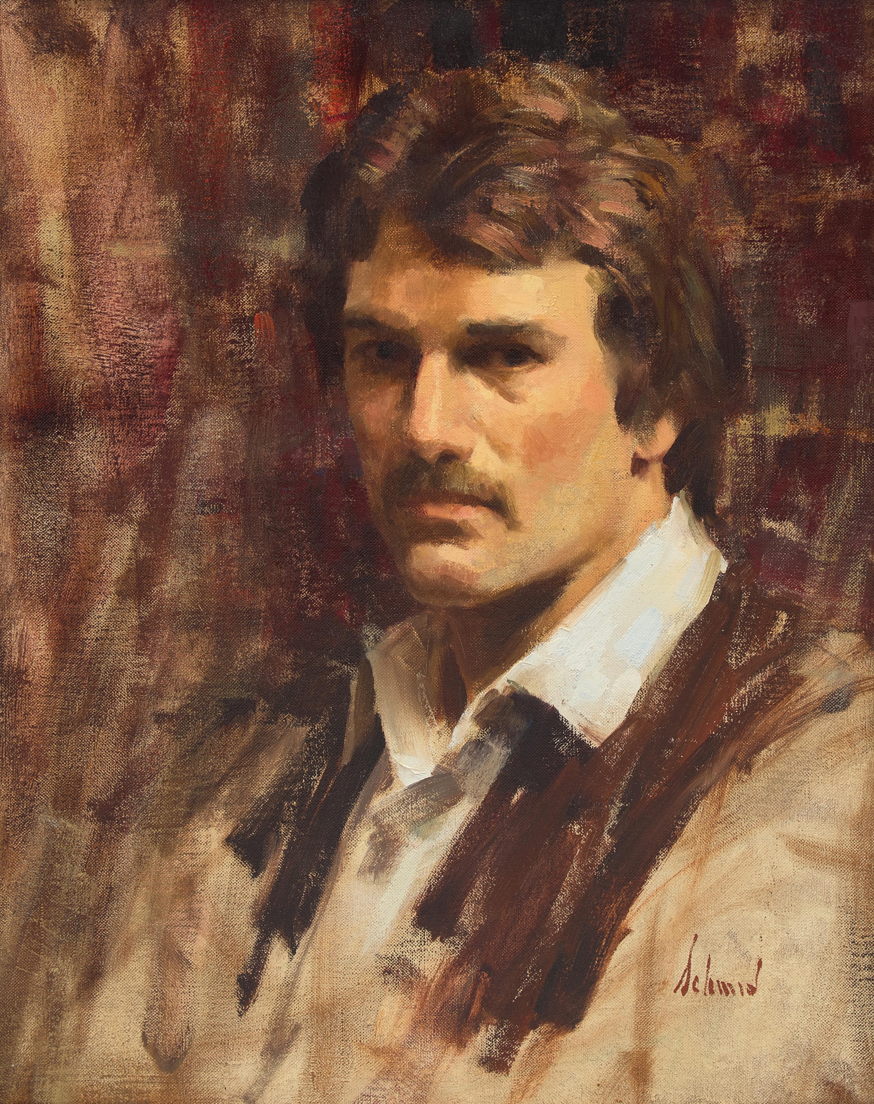 Richard Alan Schmid (American, 1934–2021) — Portrait of David Dickenson , 1977