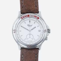 A two-tone leather strap men's watch, Chopard Mille Miglia 8141