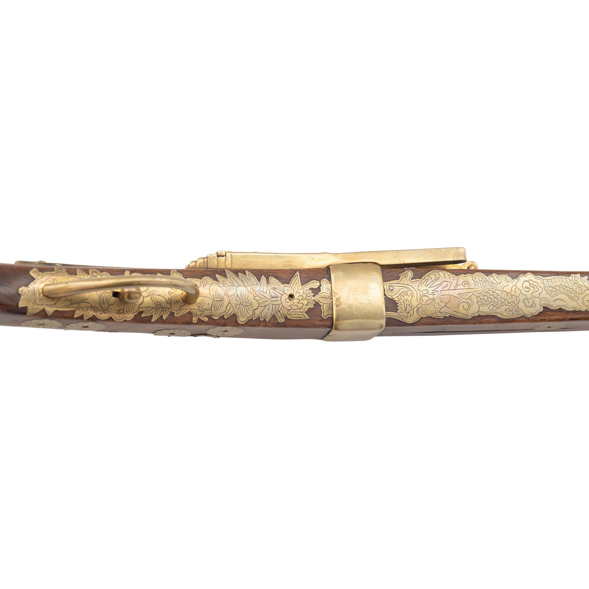 Edo Period Japanese Matchlock Musket