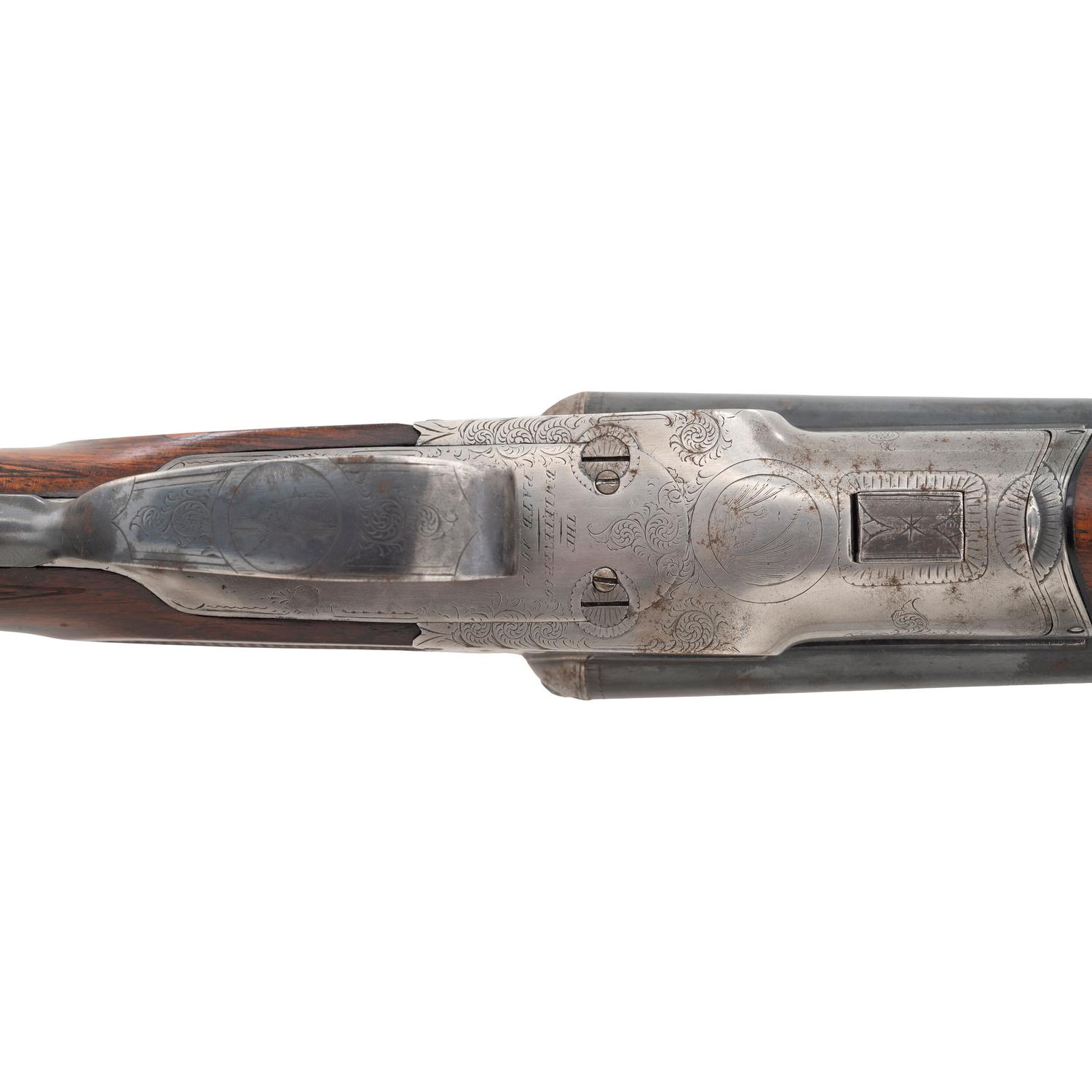**D.M. Lefever Company Crossbolt SxS Hammerless 20ga. with Krupp Steel Barrels