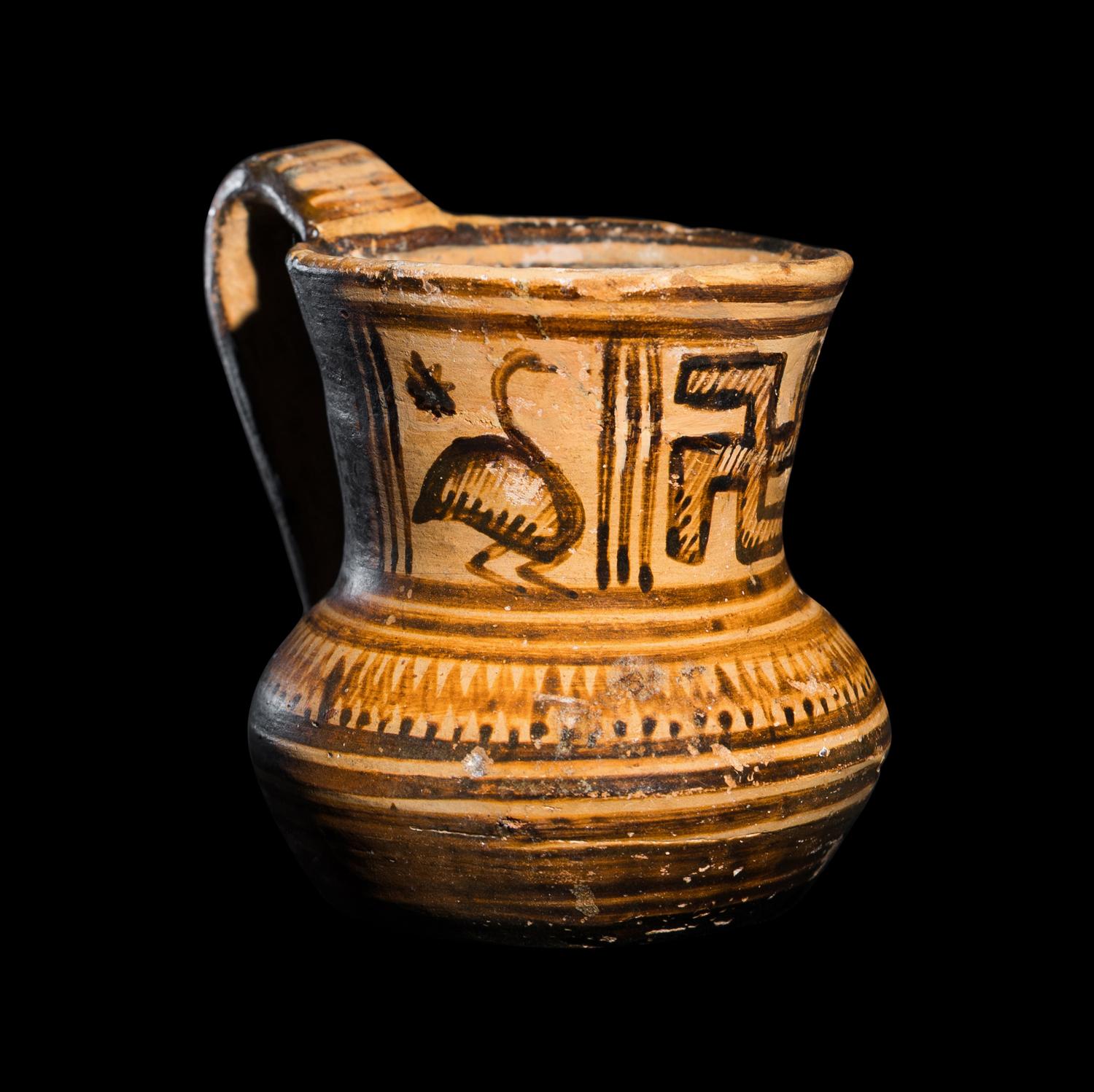 An Attic Pottery Tankard
