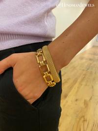 TIFFANY & CO., YELLOW GOLD BRACELET