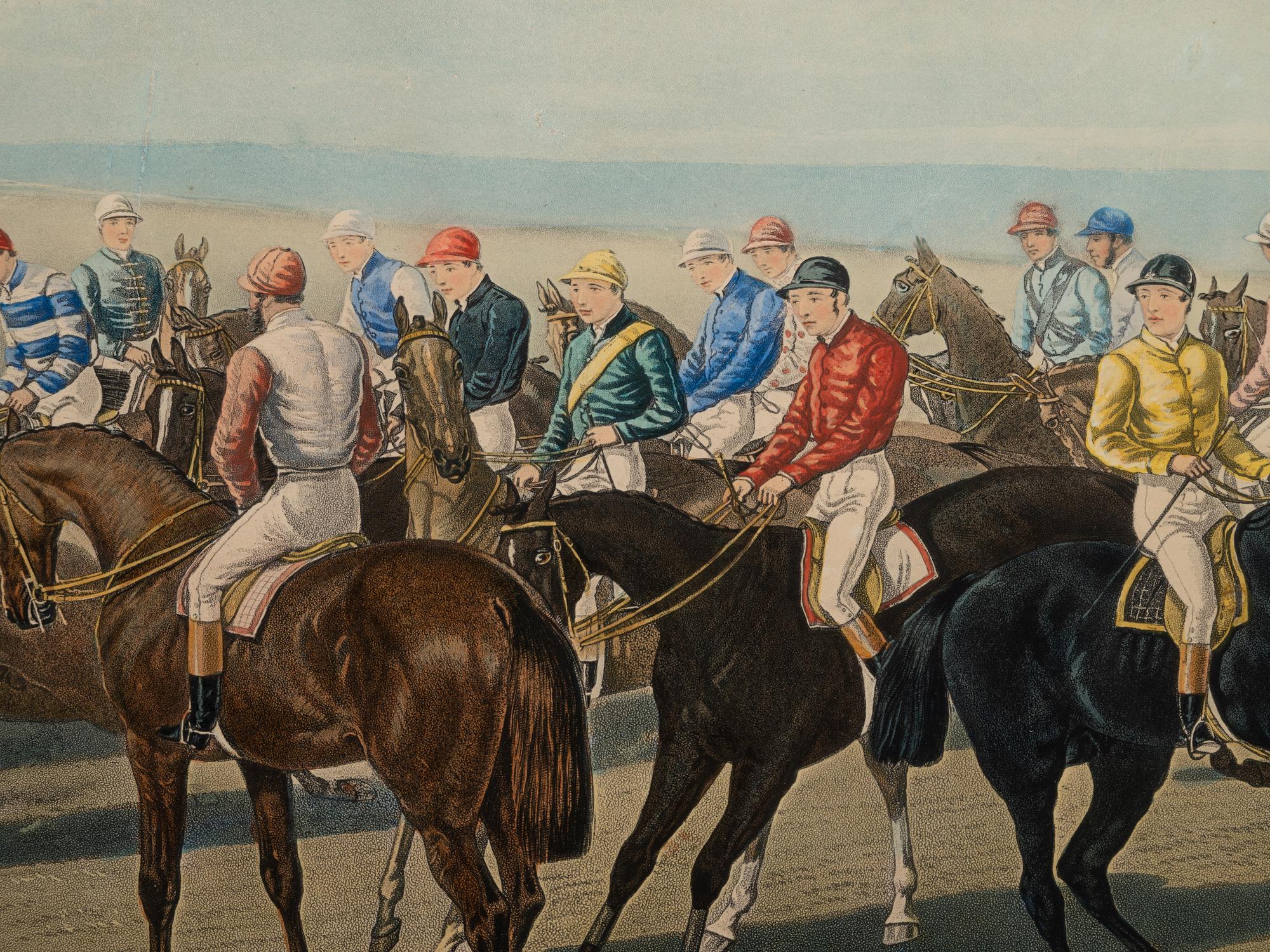 SUMMERS, J. after Ben Herring. The Silks and Satins of the Turf . London: Thomas McLean,1867.