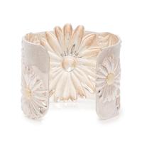 TIFFANY & CO., STERLING SILVER DAISY CUFF BRACELET