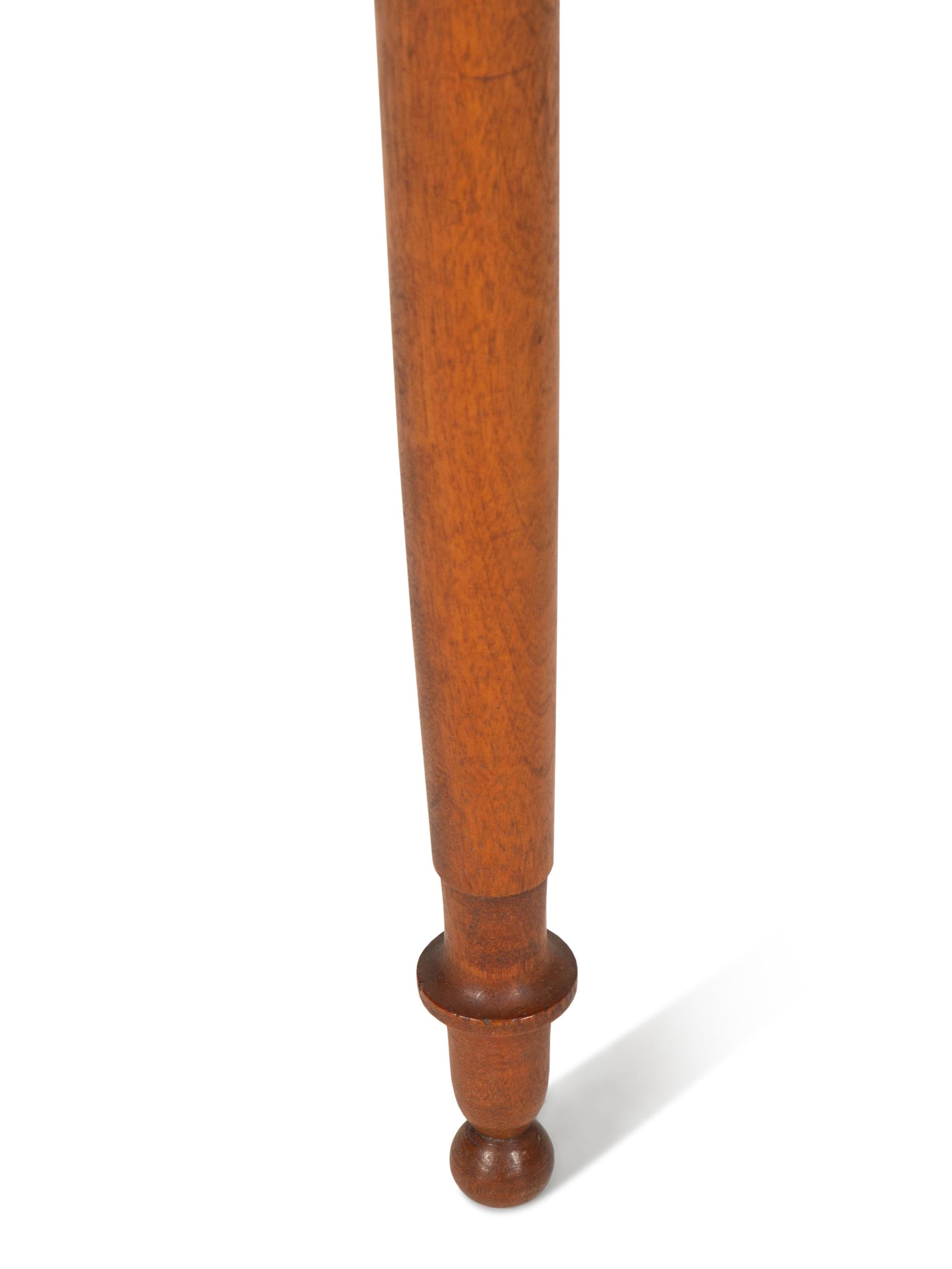 An American Mahogany Drop Leaf Side Table
