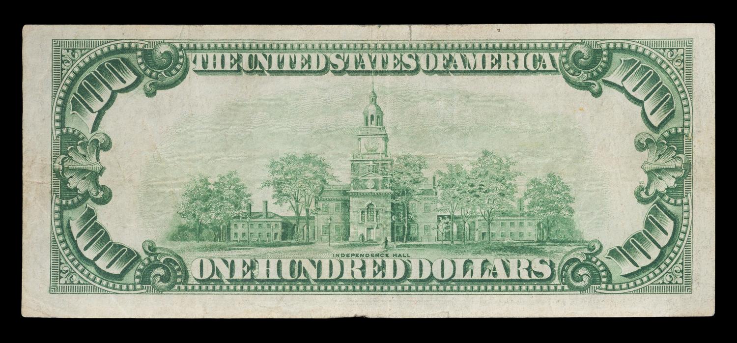 A United States 1928A-A $100 Federal Reserve Note