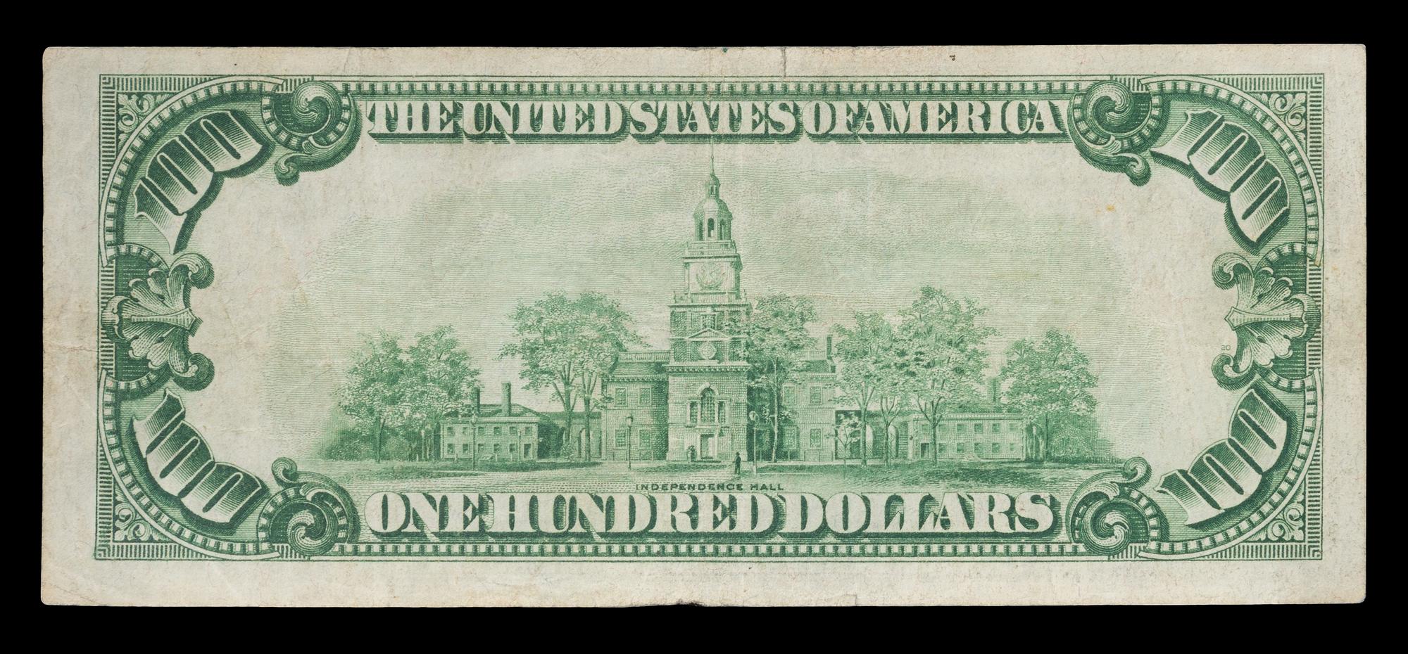 A United States 1928A-A $100 Federal Reserve Note