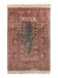 A Turkish Wool Prayer Rug