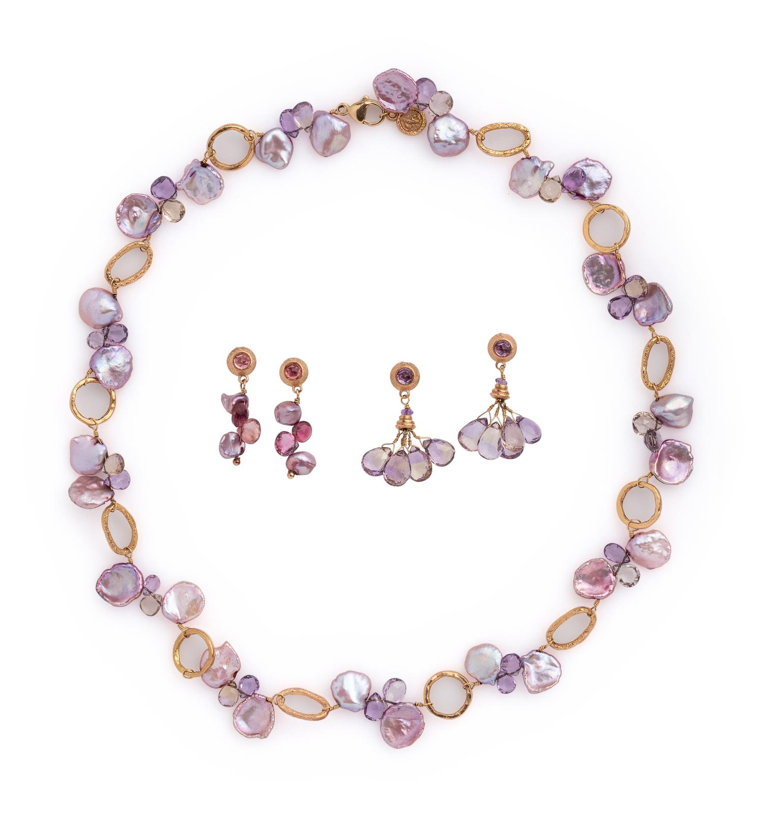 DOMINIQUE COHEN, COLLECTION OF GOLD AND GEMSTONE JEWELRY