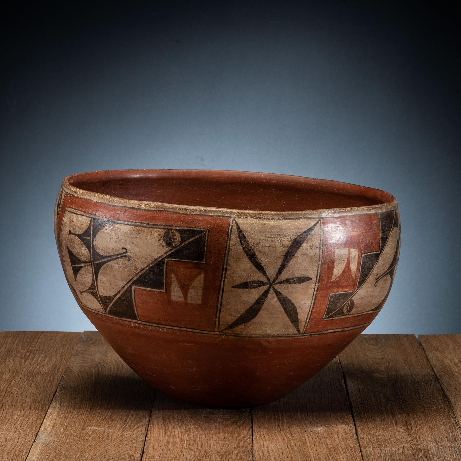 Zia Polychrome Pottery Storage Jar