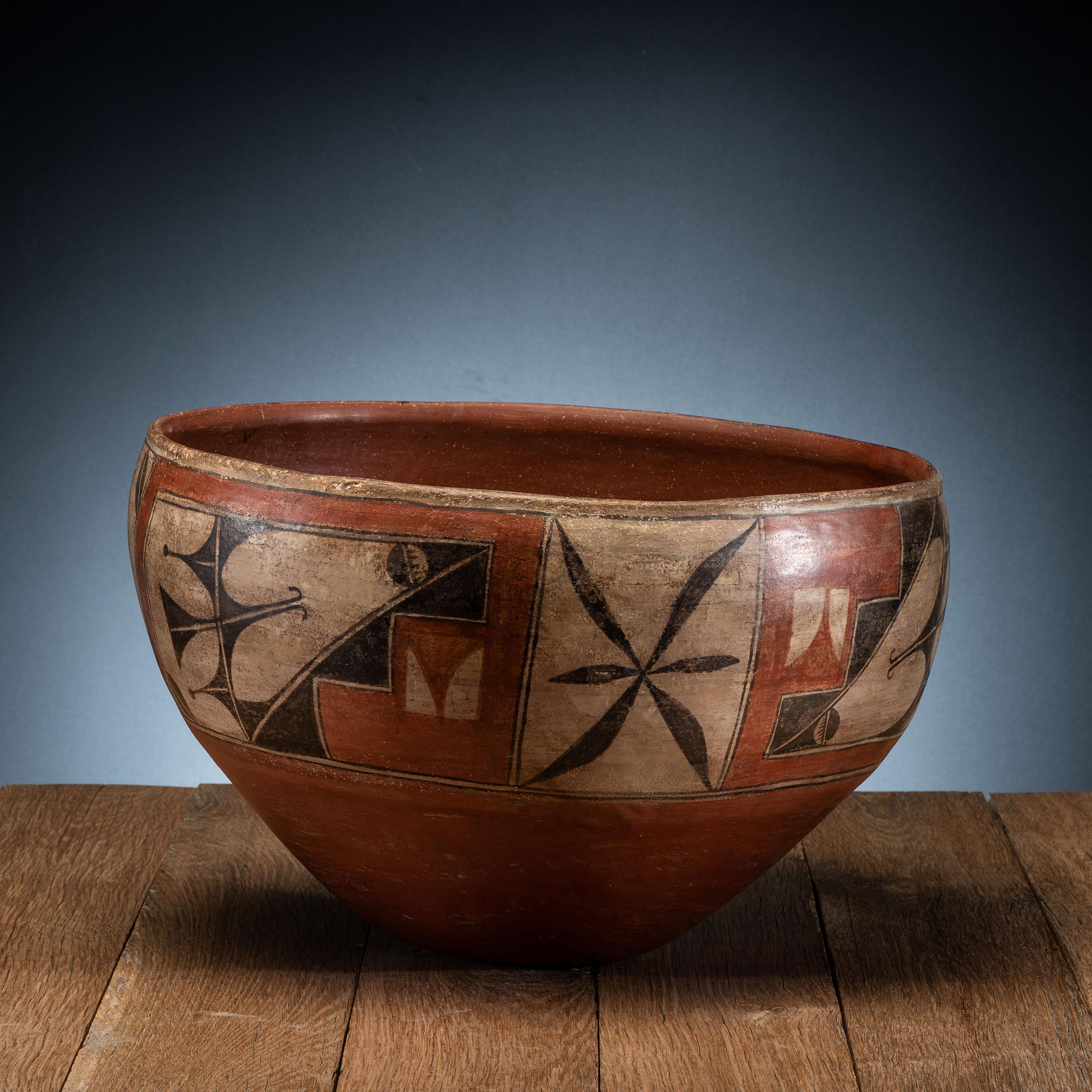 Zia Polychrome Pottery Storage Jar