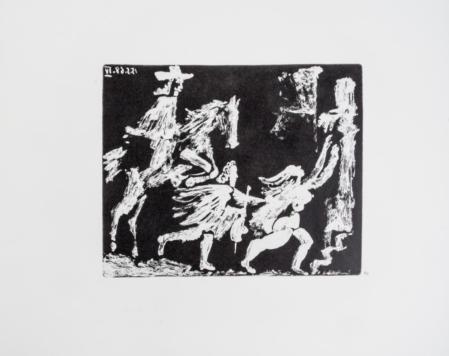 PICASSO, PABLO. Picasso 347. NY, 1970. First edition.