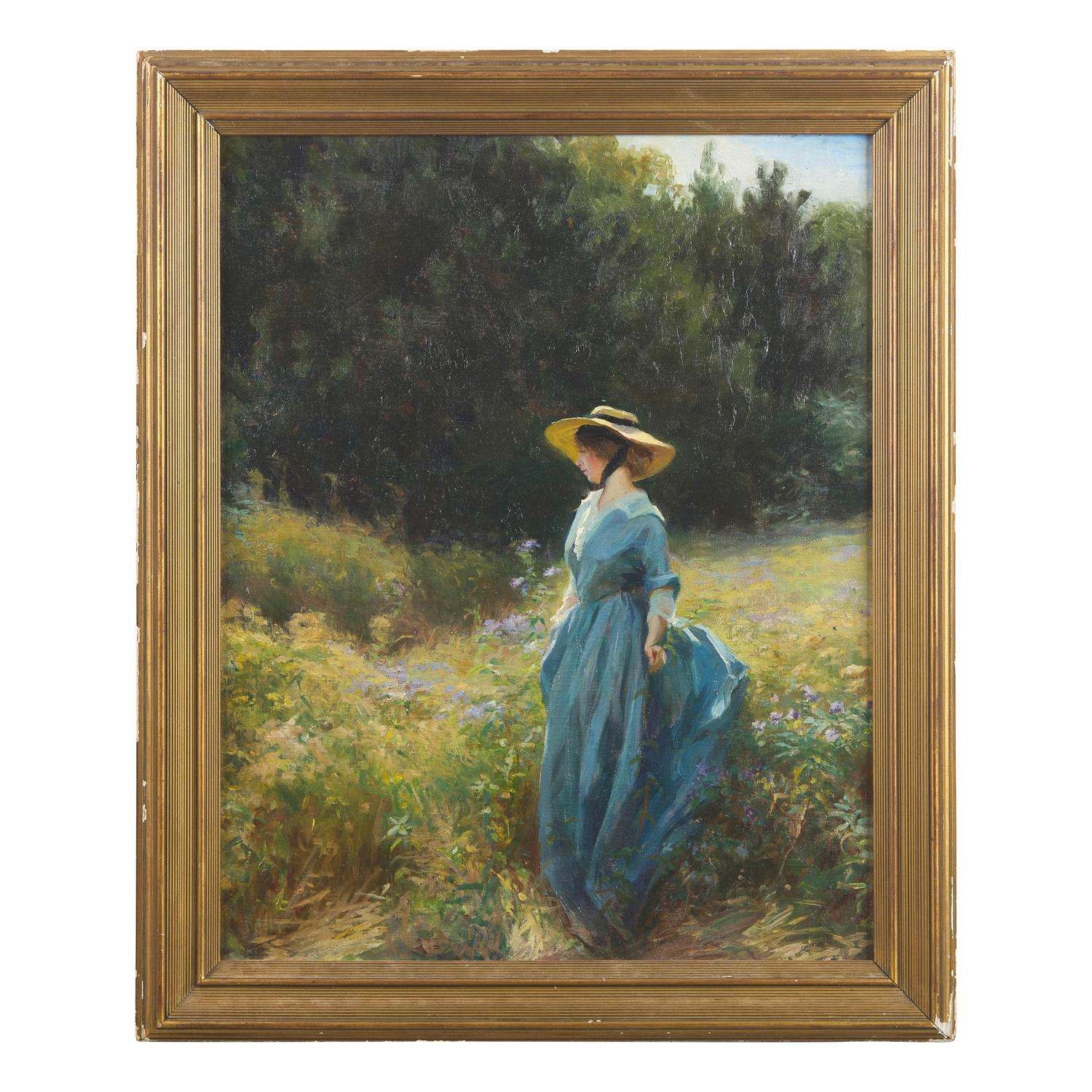 Lady in the Garden