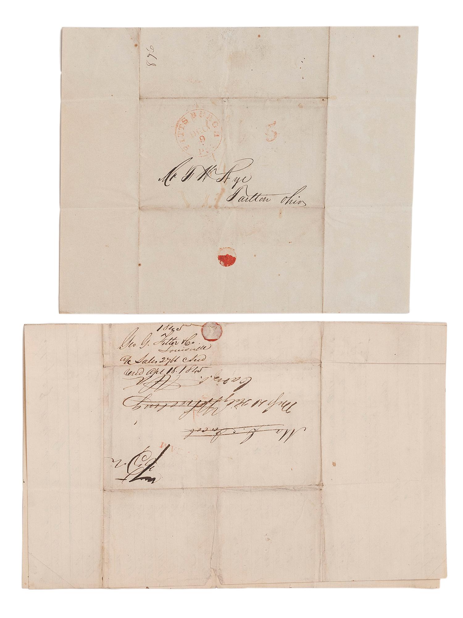 [OHIO]. A group of Ohio-related manuscripts and ephemera, including:
