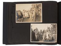 Americana Album containing approx. 350 photographs documenting the journey of the Liberty Bell from Philadelphia to San Francisco for the Panama-Pacific Exposition. 1915.