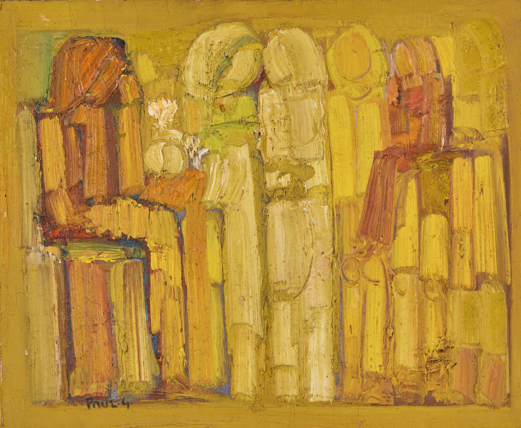 Paul Guiragossian (Lebanese, 1926-1993) — The Gossip (Commérages) , c. 1962
