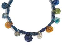 A Roman Glass Medallion Necklace